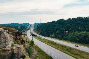 stretch of highway