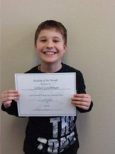 January student of the month