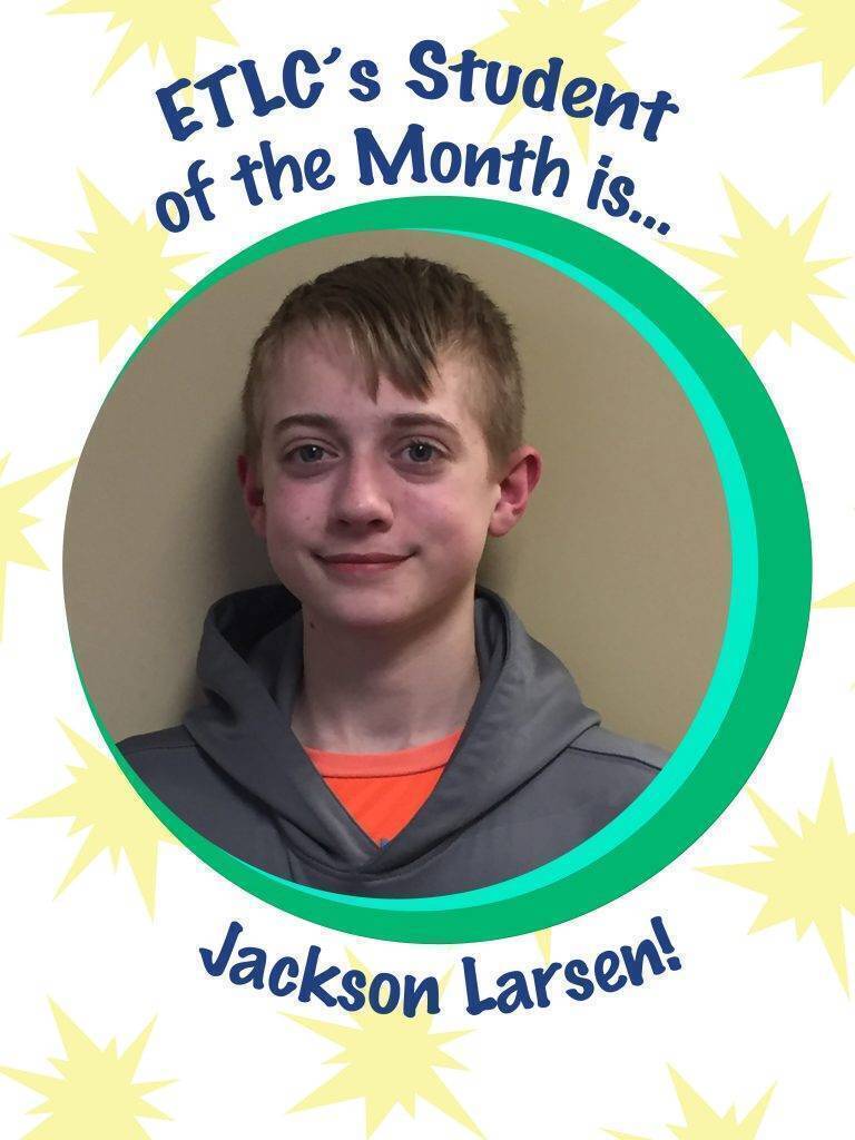 ETLC student of the month
