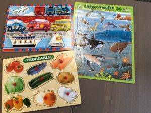 Puzzles for language development