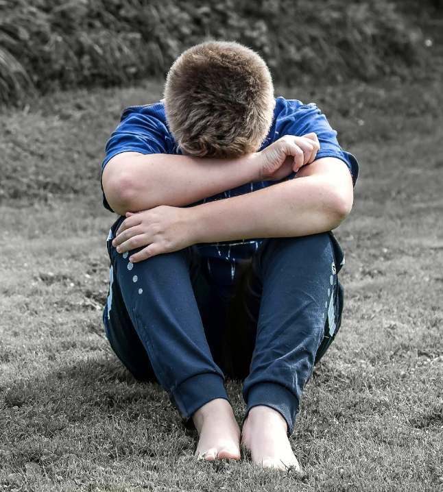 Child learning how to handle frustration